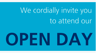 Open Day in February