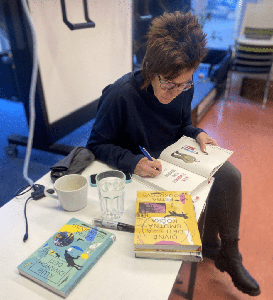 Writer Petra Soukupova read from her book Strange Kids and discussed the topics of genre