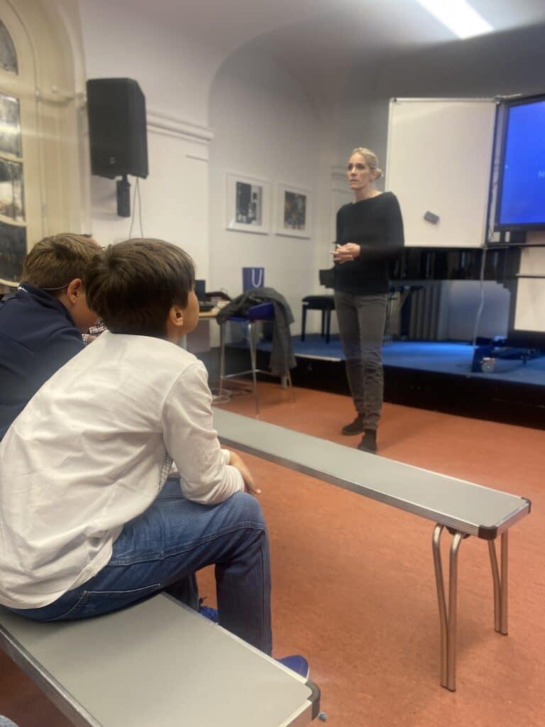 Zuzana Bönisch—second place winner of the 2024 Czech Press Photo (portrait category) and personal photographer to President Petr Pavel—visited Park Lane as part of Careers Day and spoke to our Year 8 and 9 students.