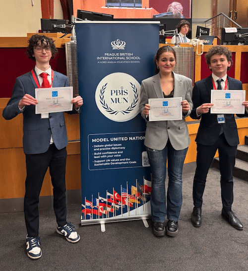 11 PBIS students dominated the PBISMUN conference on March 23-25. As our first-ever event, our experienced delegates won the most awards of any school