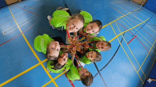 Girls’ Team Finishes Third in the Children’s Football Cup