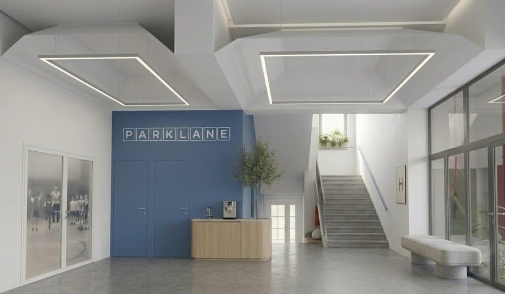 New lobby at Park Lane Norbertov