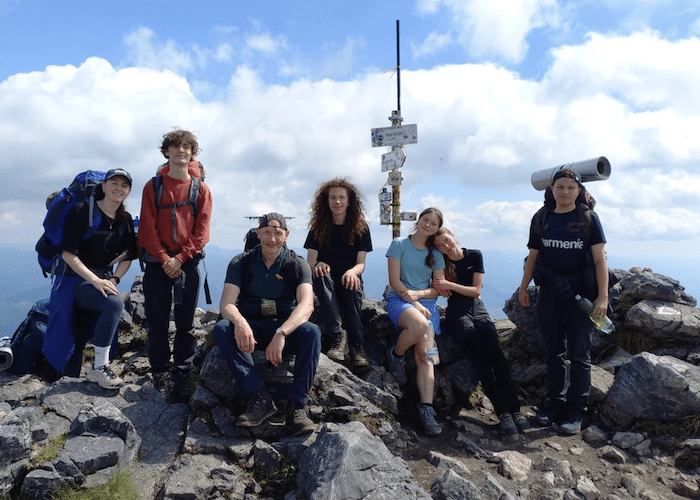 Five Year 12 students completed their Gold Duke of Edinburgh’s Award Practice Expedition in the Malá Fatra mountains of Slovakia