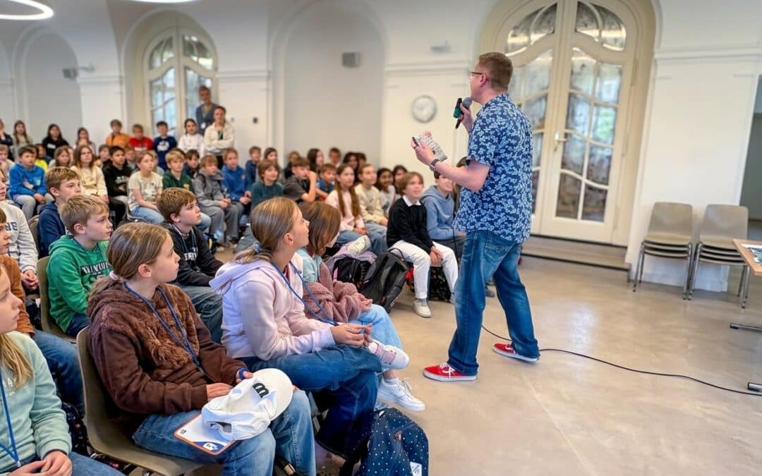 Award-Winning Author John Schu Visits Park Lane